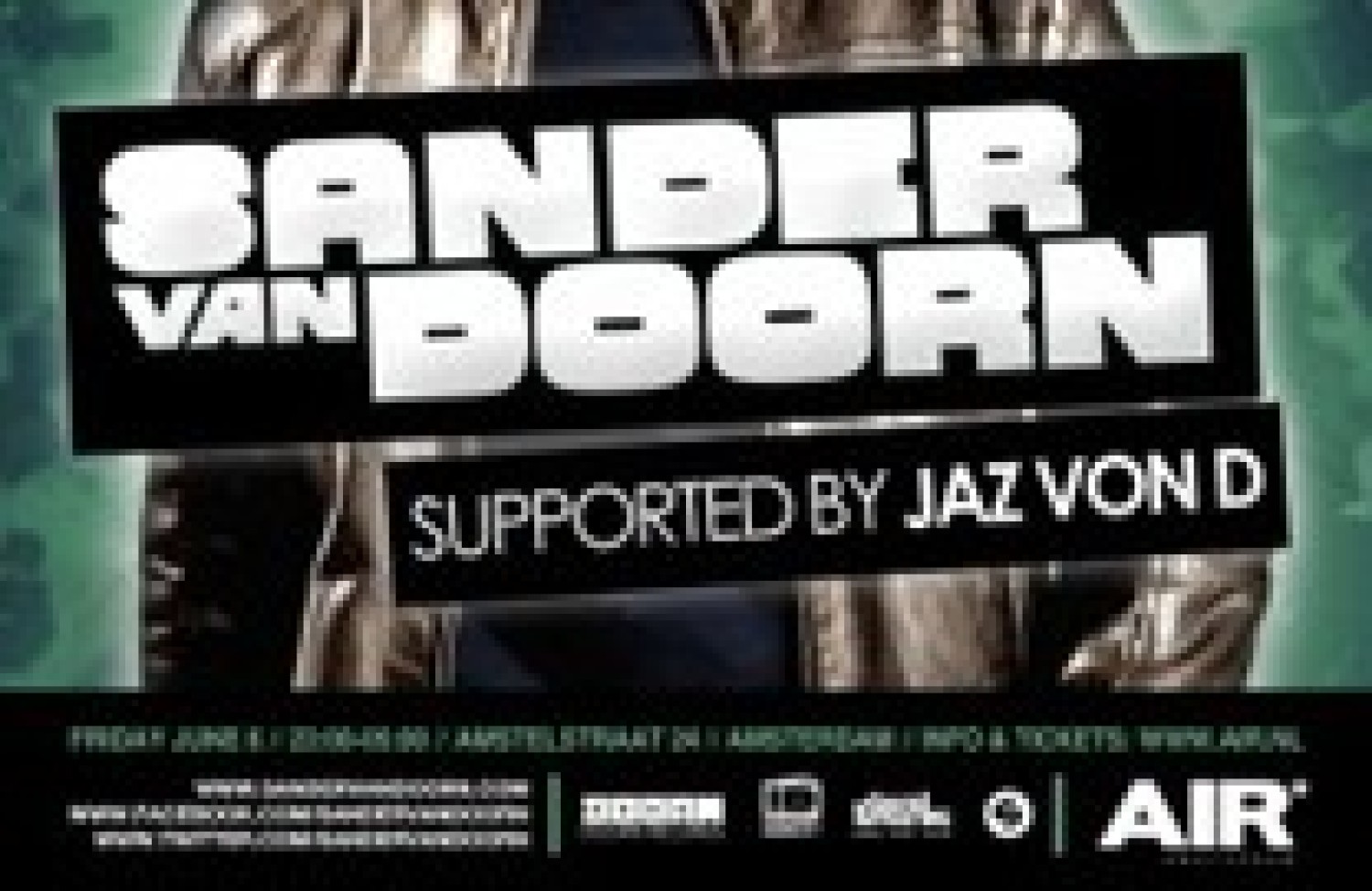 Party nieuws: Sander van Doorn vrijdag 6 juni in AIR Amsterdam!