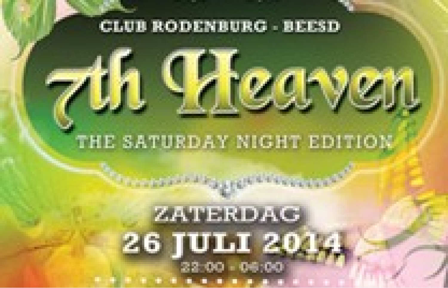 Party nieuws: Kom jij ook de zomer vieren bij 7th Heaven op 26 juli?