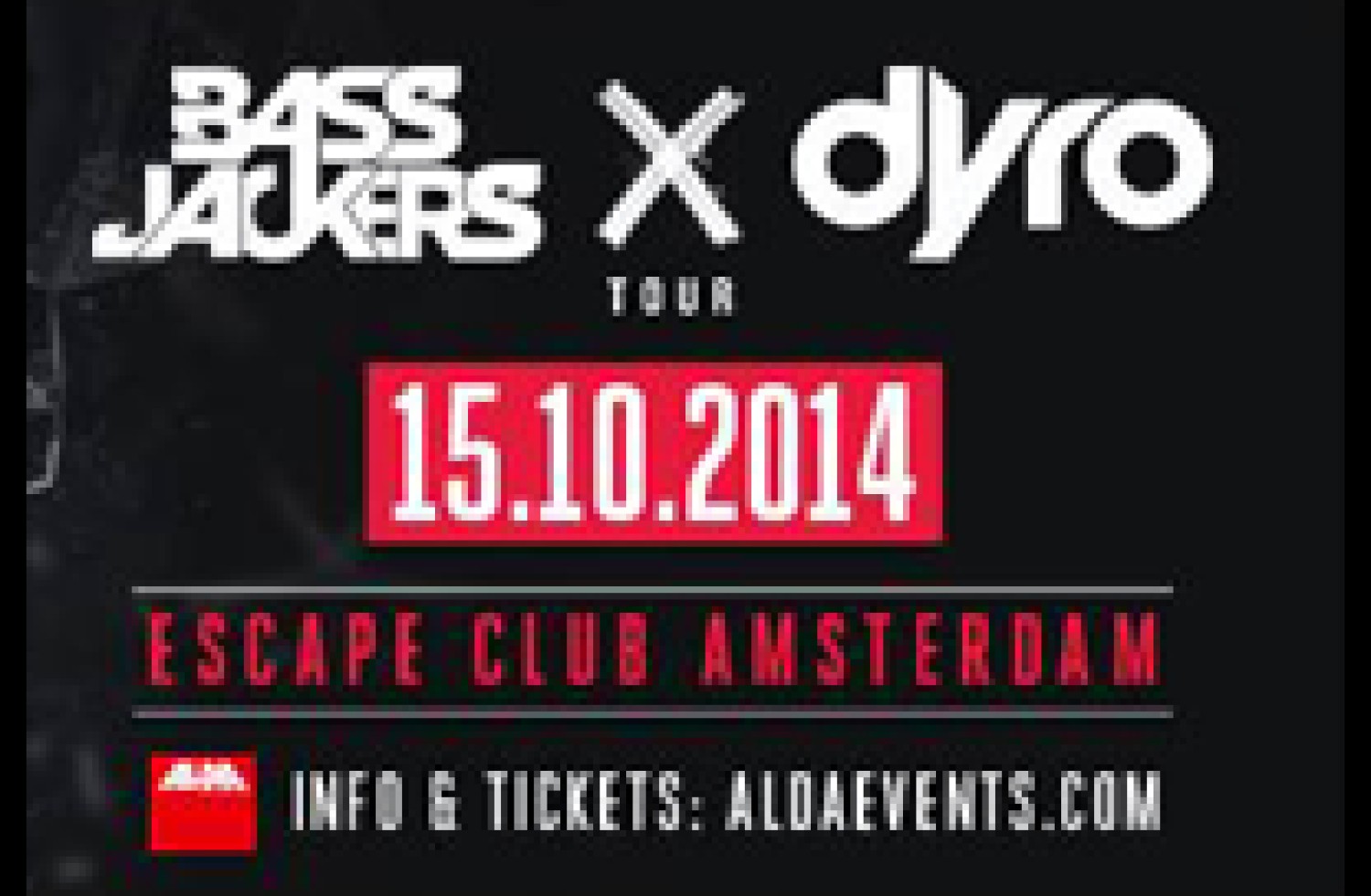 Party nieuws: Dyro & Bassjackers present X Tour ADE in Escape