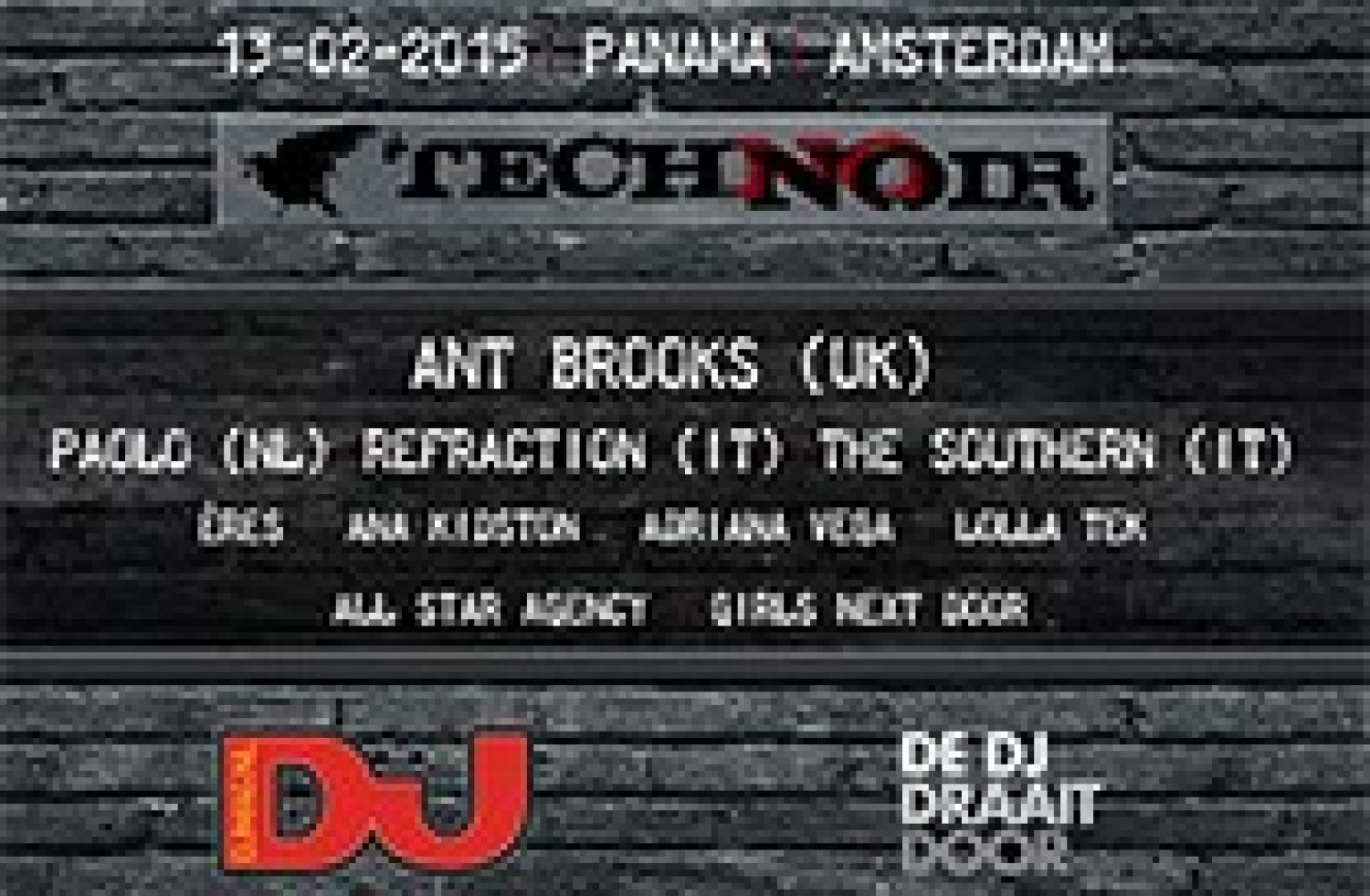 Party nieuws: Techno Noir strijkt neer in Panama Amsterdam