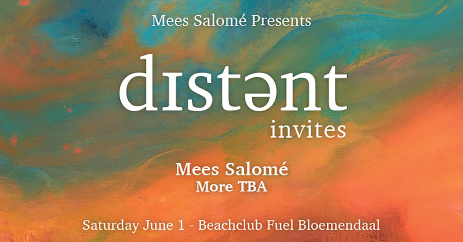 Party nieuws: Distant Beach van Mees Salomé terug bij Beachclub Fuel