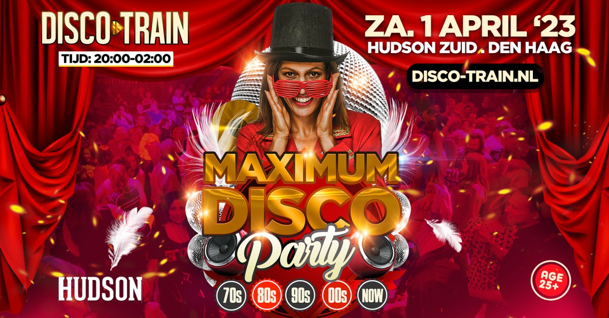 Disco-Train komt met Maximum Disco Party naar Hudson Zuid