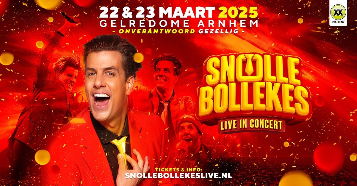Pre-registratie Snollebollekes Live in Concert 2025