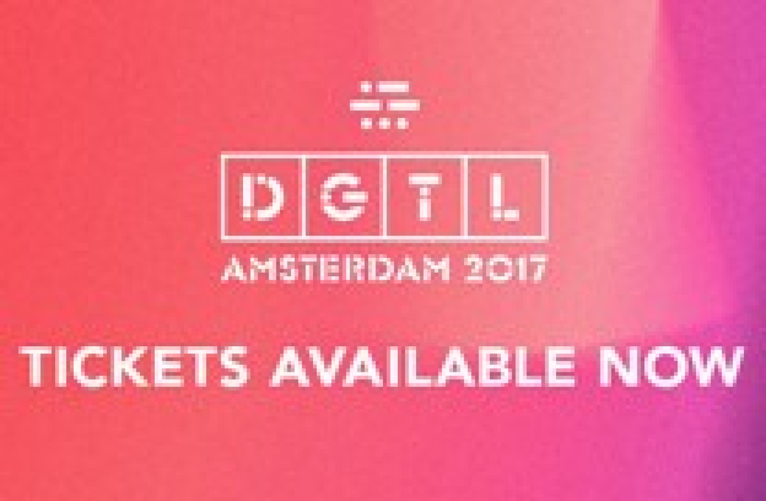 Party nieuws: Eerste namen DGTL Festival 2017, kaartverkoop gestart!