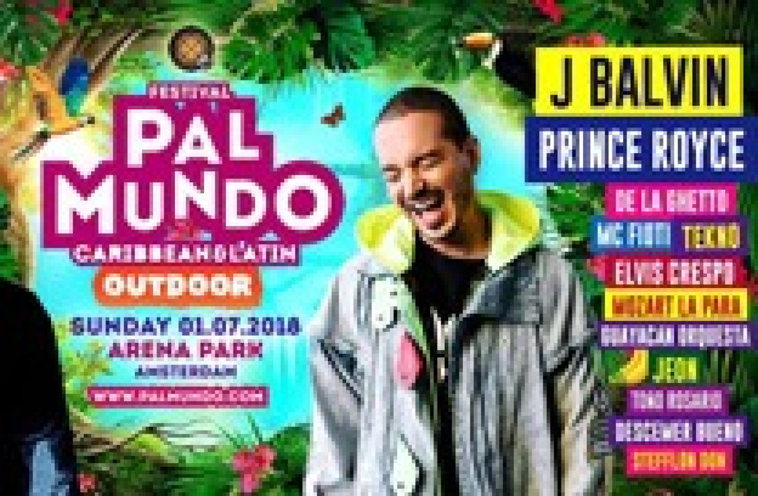 Party report: Festival Pal Mundo Outdoor 2018, Amsterdam (01-07-2018)