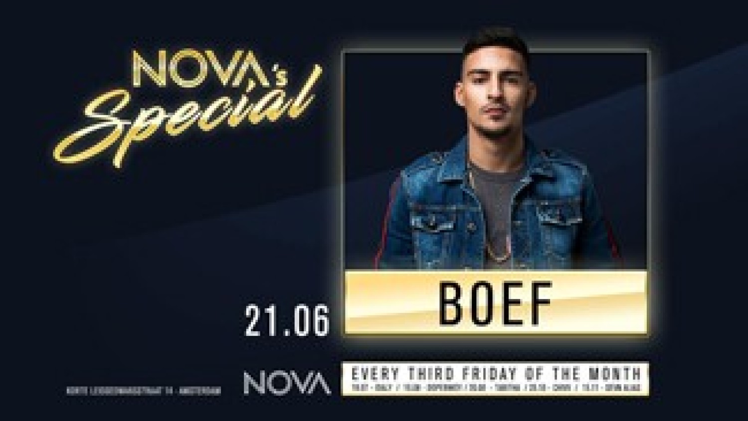 Party nieuws: Nova's Special trapt eerste editie af met Boef!