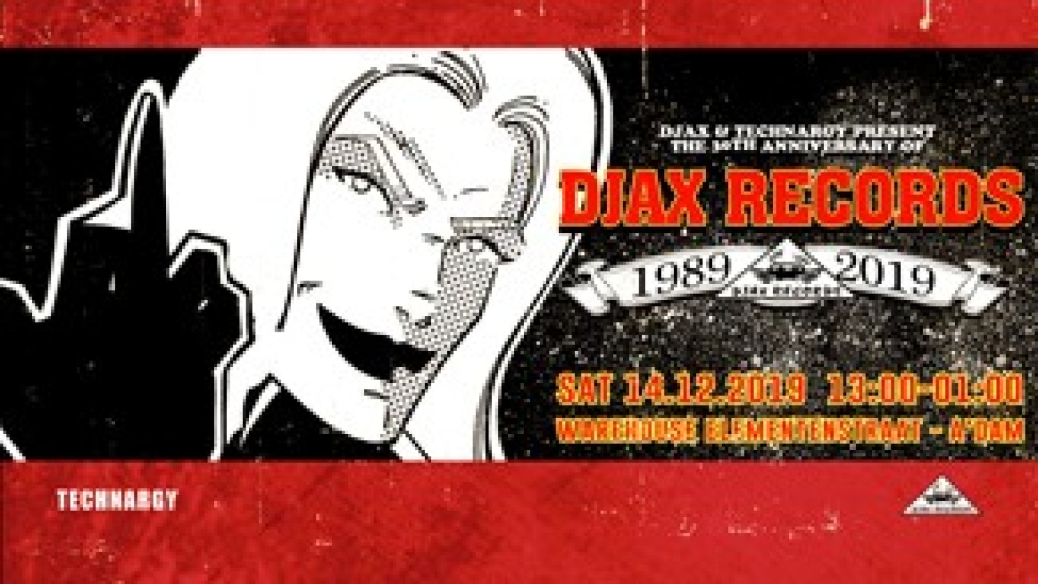 Party nieuws: Dertigjarig bestaan Djax Records!