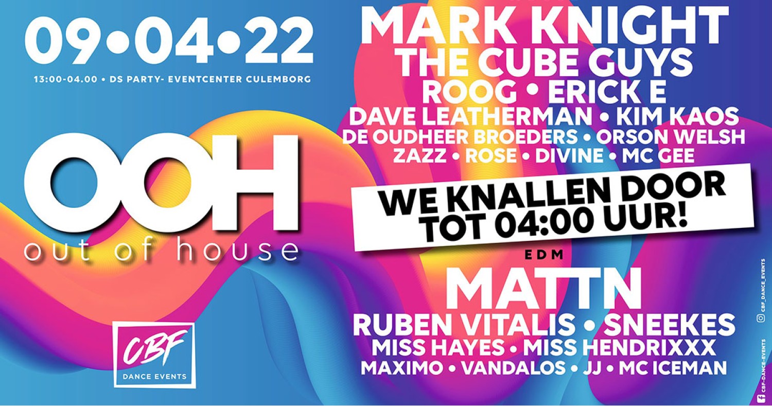 Party nieuws: Extra lange editie van Out of House Festival