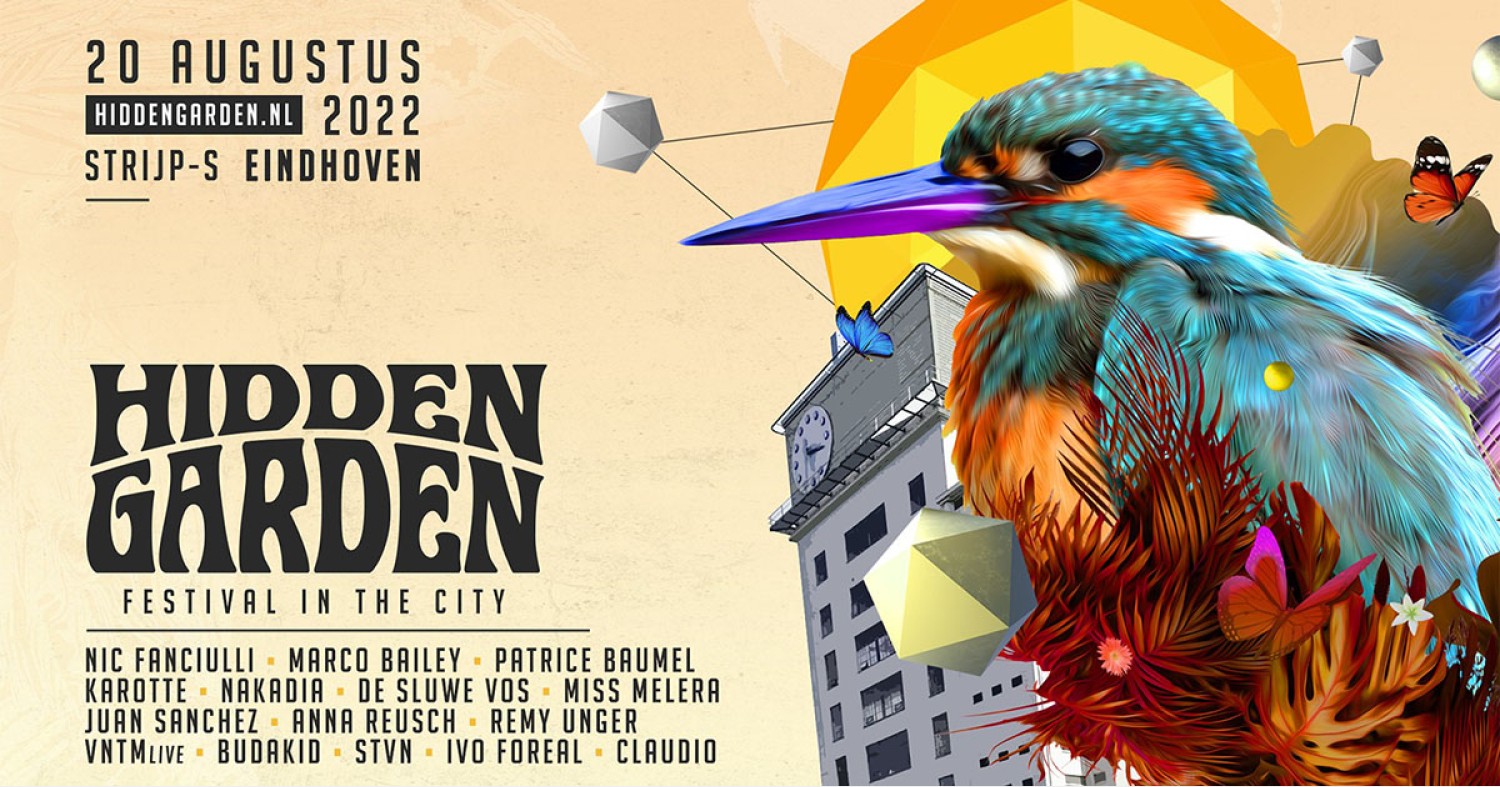 Party nieuws: Extra tickets voor Hidden Garden Festival 2022