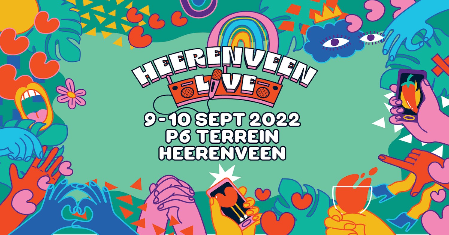 Party nieuws: Heerenveen Live op 9 en 10 september 2022