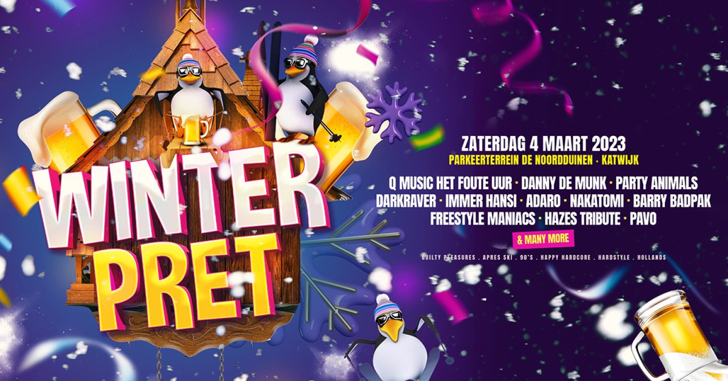 Party nieuws: Winterpret Festival is terug met een XXL editie
