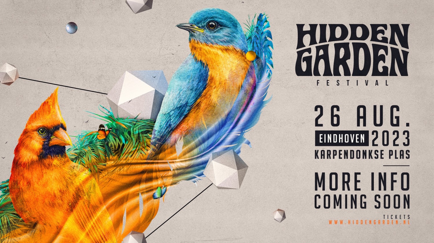 Party nieuws: Kaartverkoop Hidden Garden Festival 2023 gestart