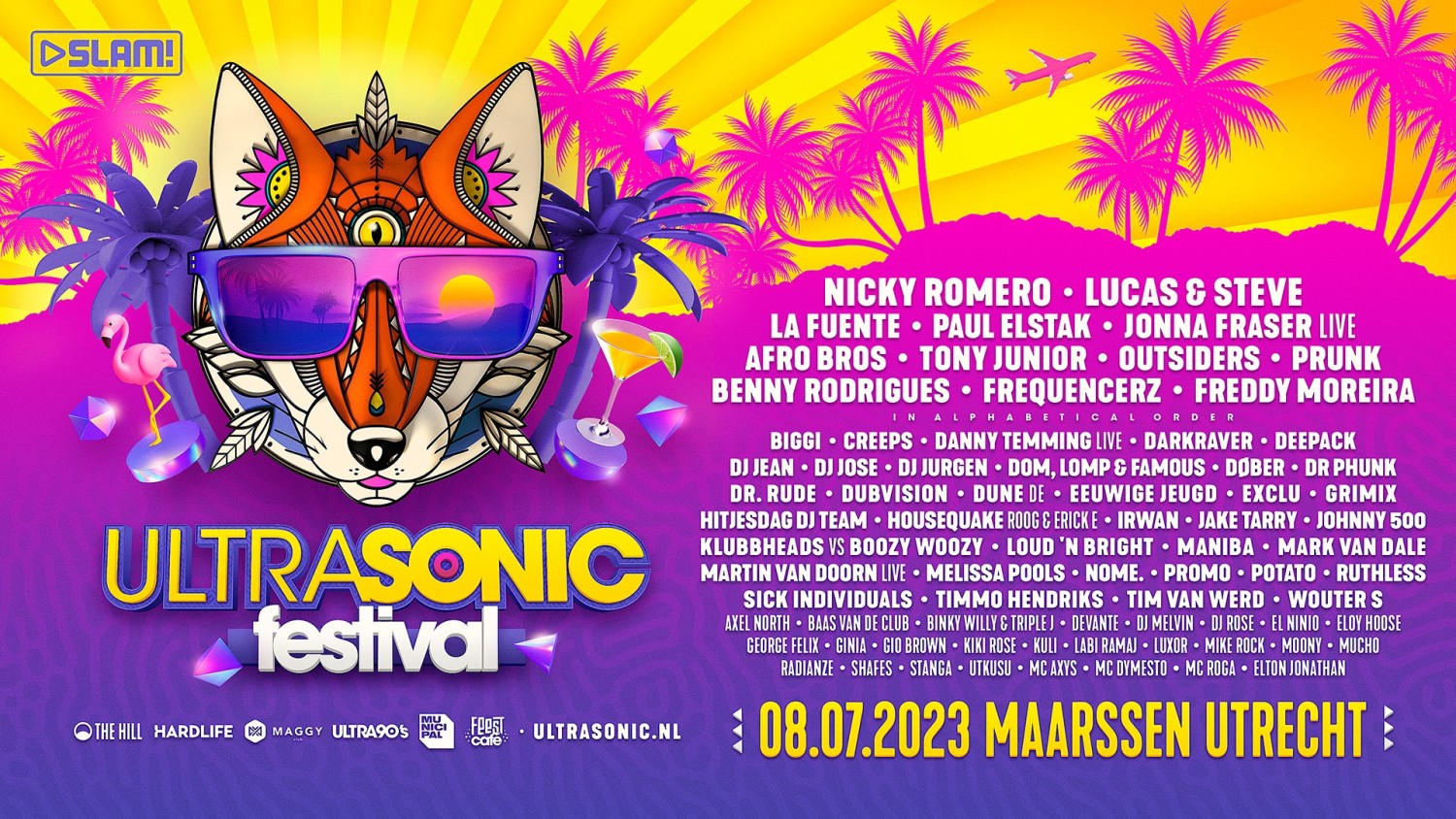 Party nieuws: Volledige line-up Ultrasonic Festival 2023