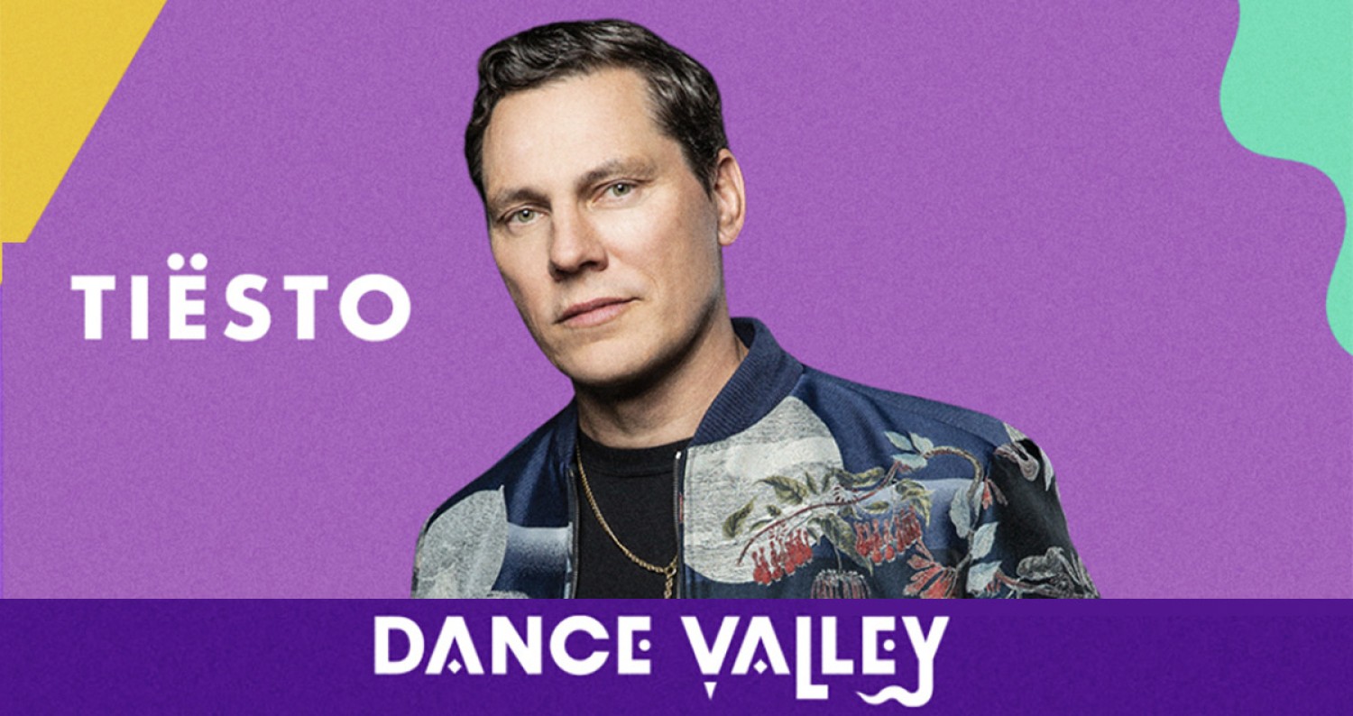 Party nieuws: Tiësto na 15 jaar terug bij Dance Valley