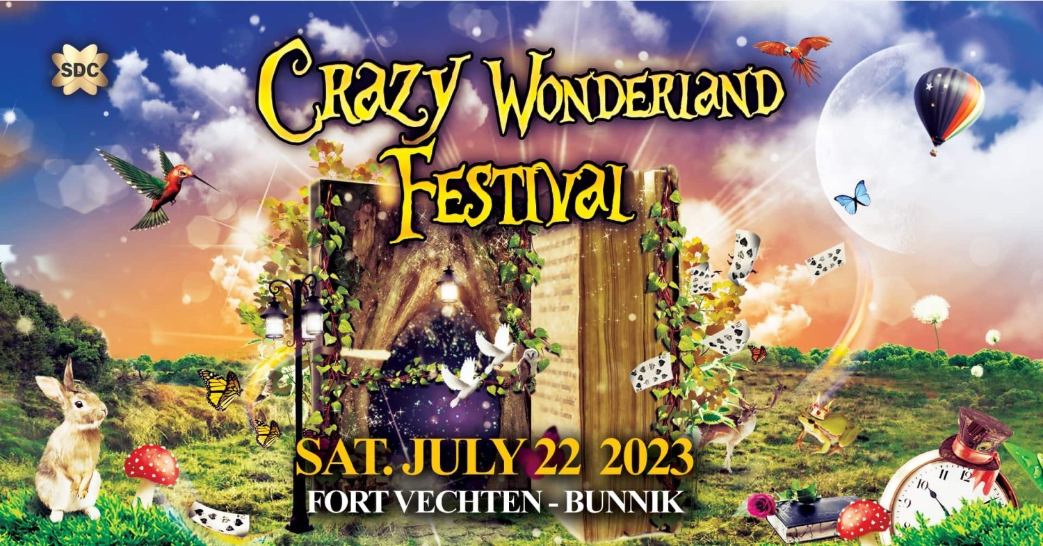 Party nieuws: Ticketverkoop Crazy Wonderland Festival 2023 gaat hard