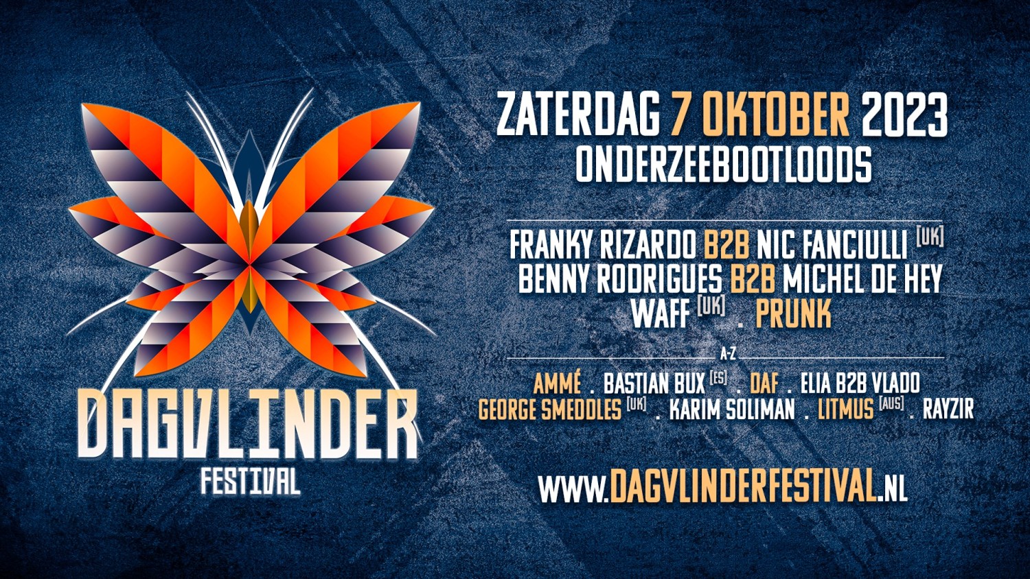 Party nieuws: Line-up per stage bekend Dagvlinder Festival 2023