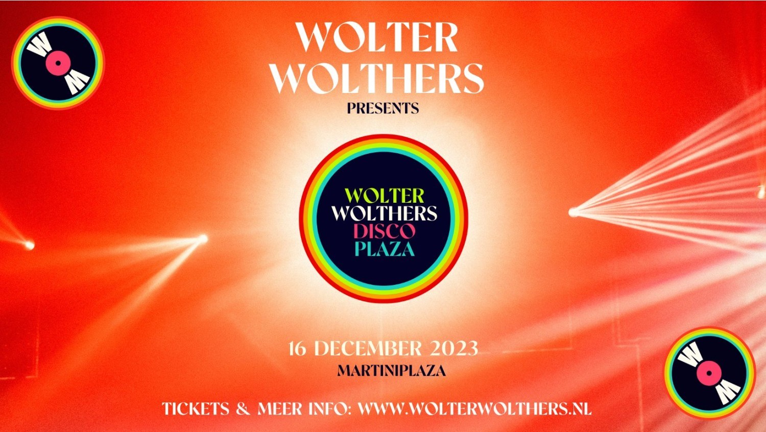 Party nieuws: Wolter Wolthers Disco Plaza in MartiniPlaza