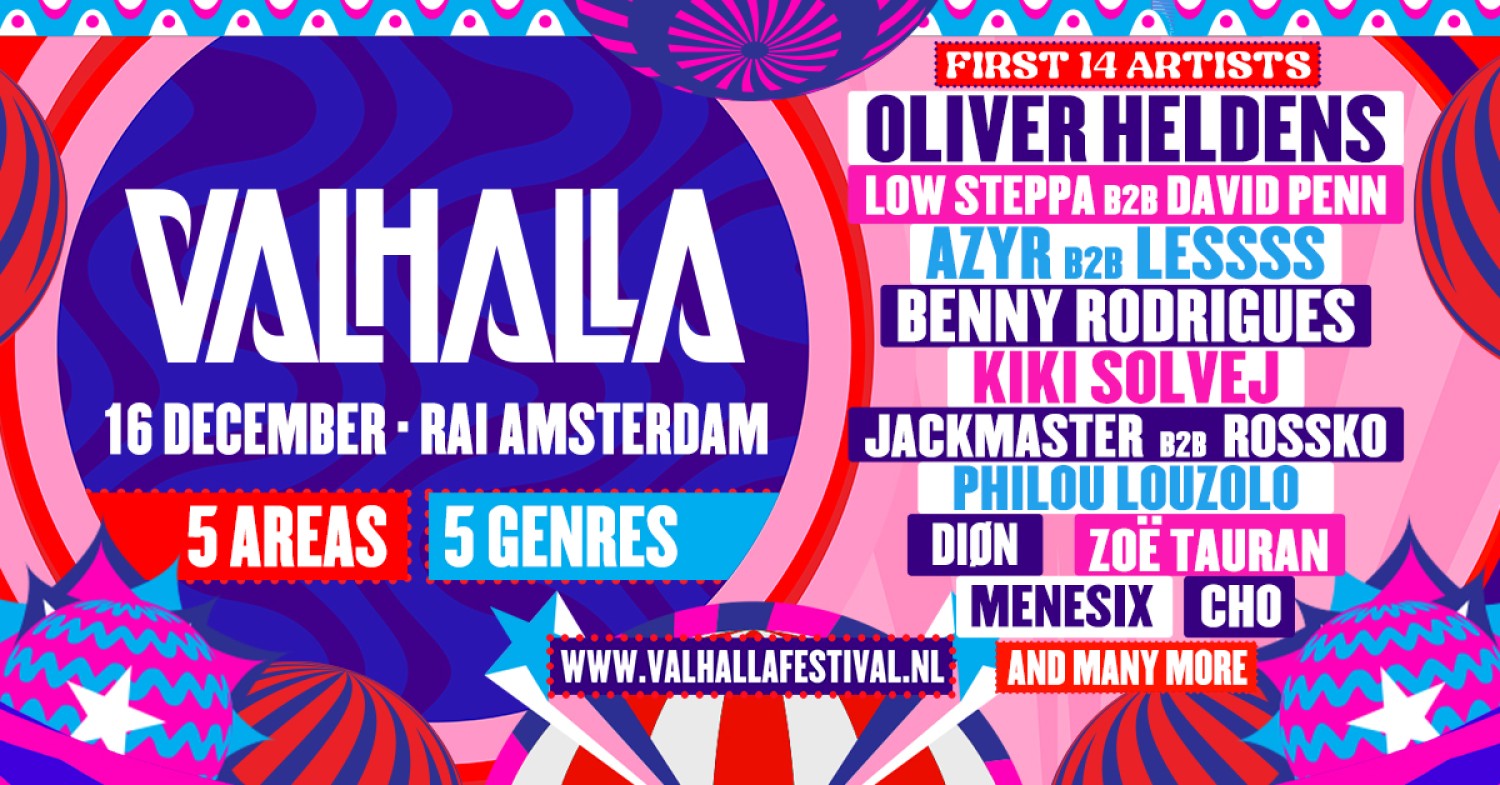 Party nieuws: Eerste headliners Valhalla Festival 2023 bekend