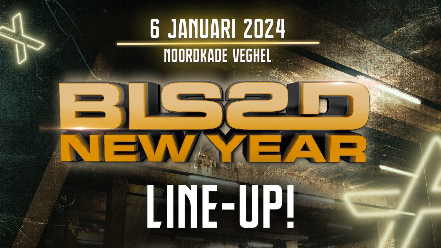 Party nieuws: Line-up BLSSD New Year 2024 bekend
