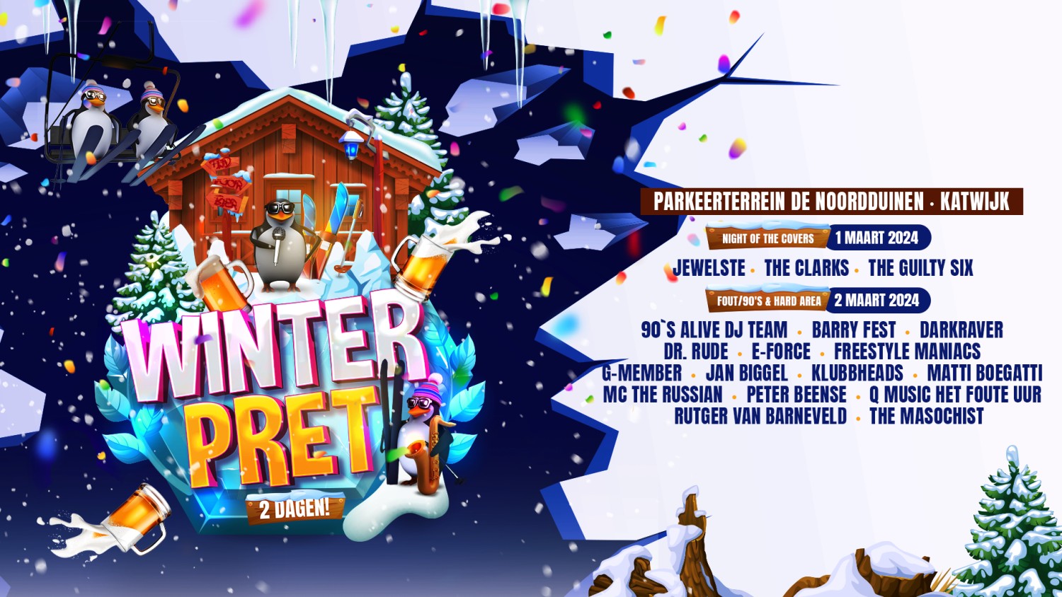 Party nieuws: Winterpret Festival komt met een extra avond naar Katwijk