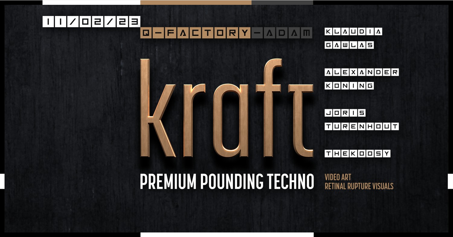 KRAFT Premium Pounding Techno